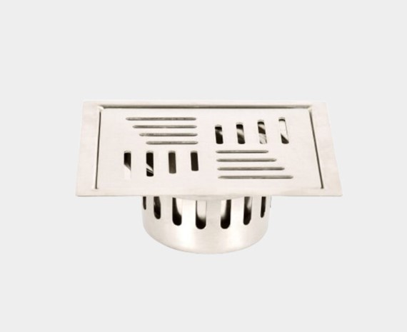 PR-119 Double Bowl Cockroach Trap Stainless Steel Floor Drain Pest Control Kitchen Bathroom Hotel Restaurant Industrial Anti-Rust Waterproof Easy Install Durable Dual Chamber Sewer Block Odor Proof Insect Proof Sanitation Compliant